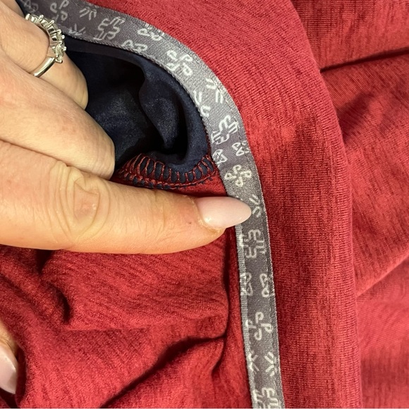 NWT Men’s Pullover Puma Red Blue 3/4 Zip front S - Picture 6 of 10